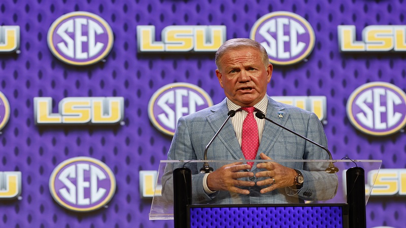 LSU Head Coach Brian Kelly