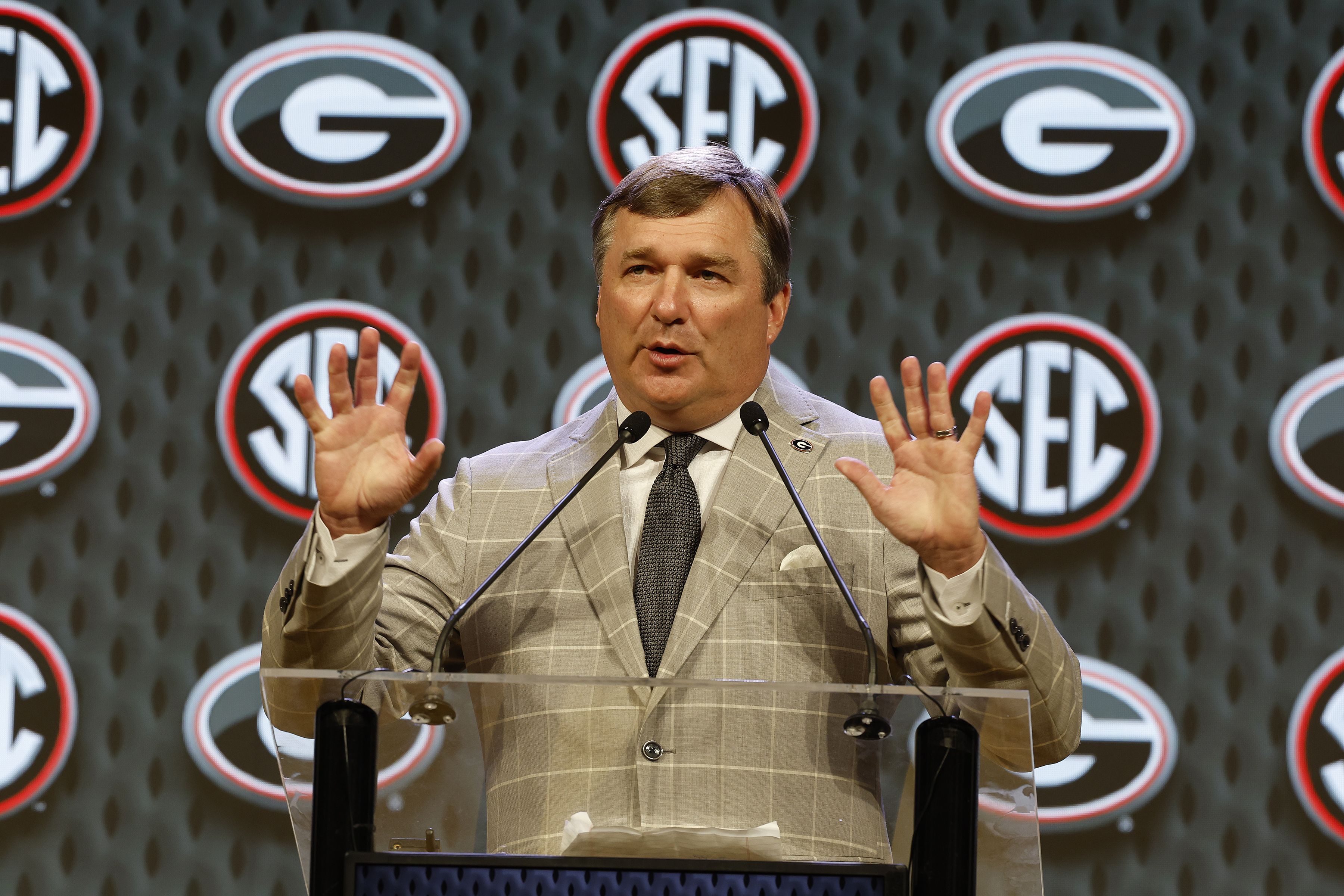 Georgia Head Coach Kirby Smart